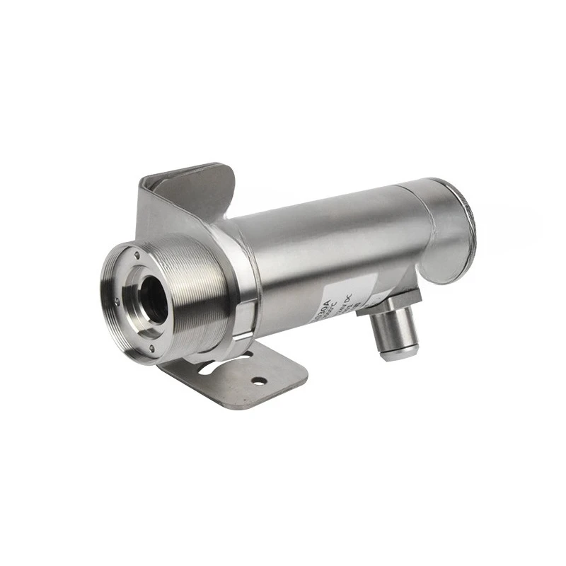 

Long-distance online infrared thermometer range ratio 350-3000 ℃ ultra-high temperature industrial visual