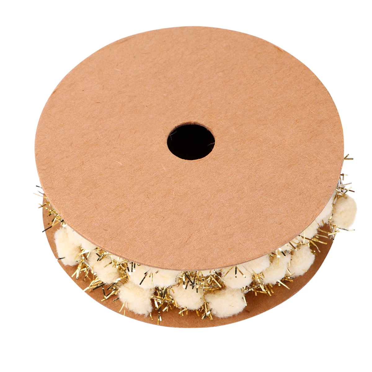 

3m Glitter Pom-Poms Ribbon Bright Color Suitable for Gift Wrapping Party Decoration DIY Art Crafts Pom Poms Ribbon