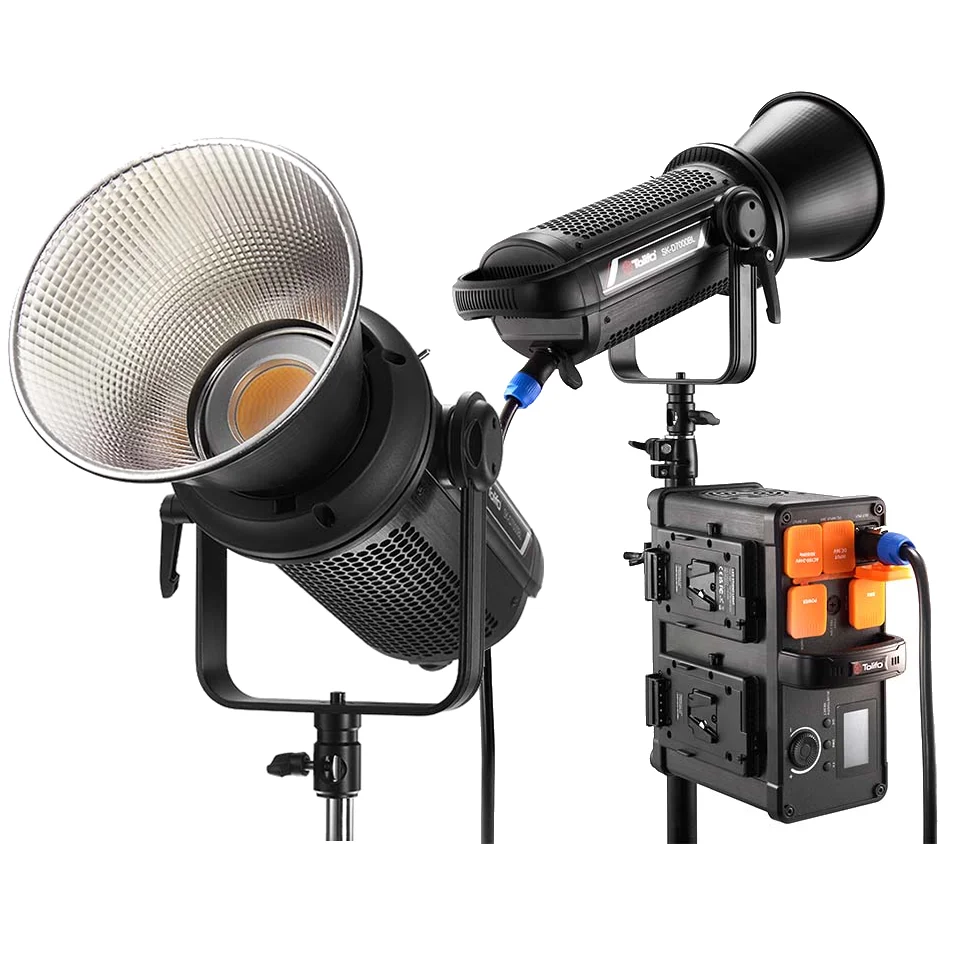 TOLIFO SKD7000BL 700W LED Bi-Color Video Light APP DMX Control Professional COB Continous Lighting For Studio Video Film/TV