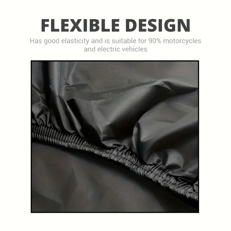 All-Season Universal Motorcycle Cover S-XXXL for Road King Electra Glide Street Glide Touring Goldwing Yamaha Royal – Extra