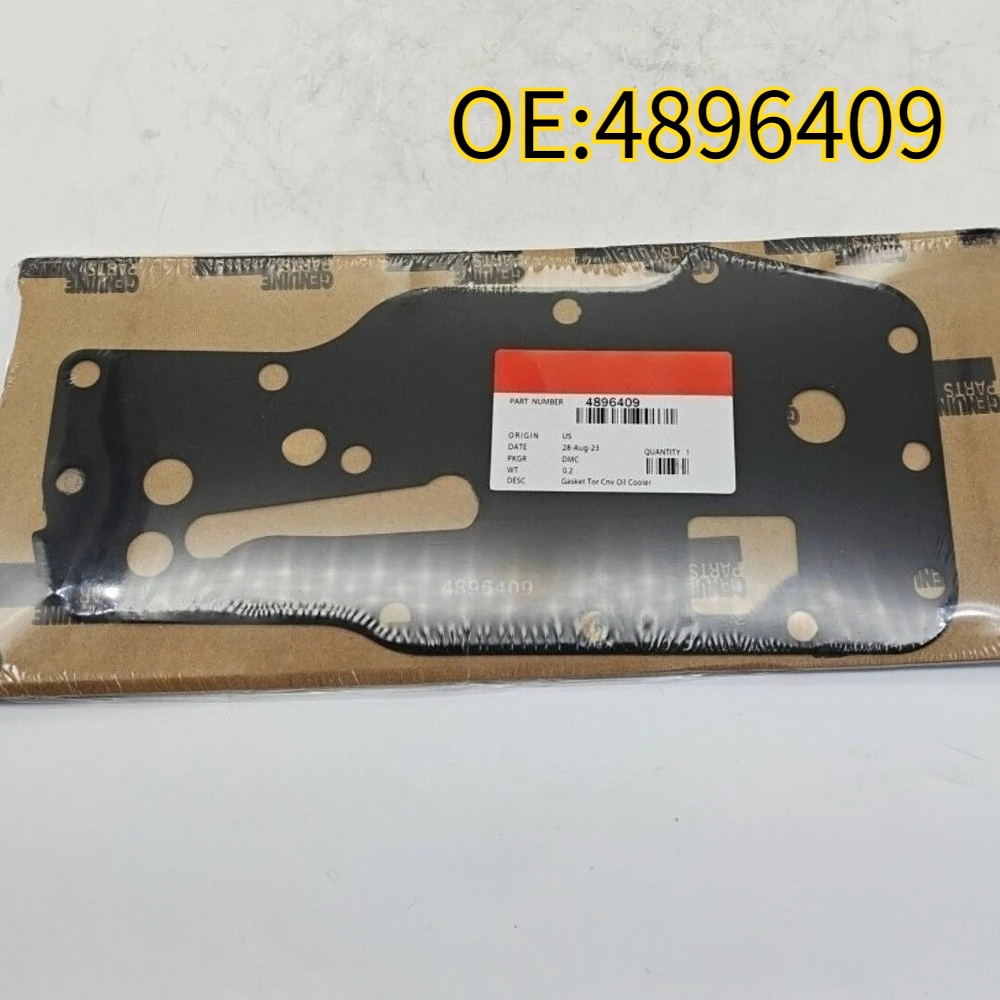 

High quality New For 4896409 Oliefilter Ondersteuning Hoofd Koeler Cover Voor Cummins 4BT 6BT Dodge 5.9 12V Klep