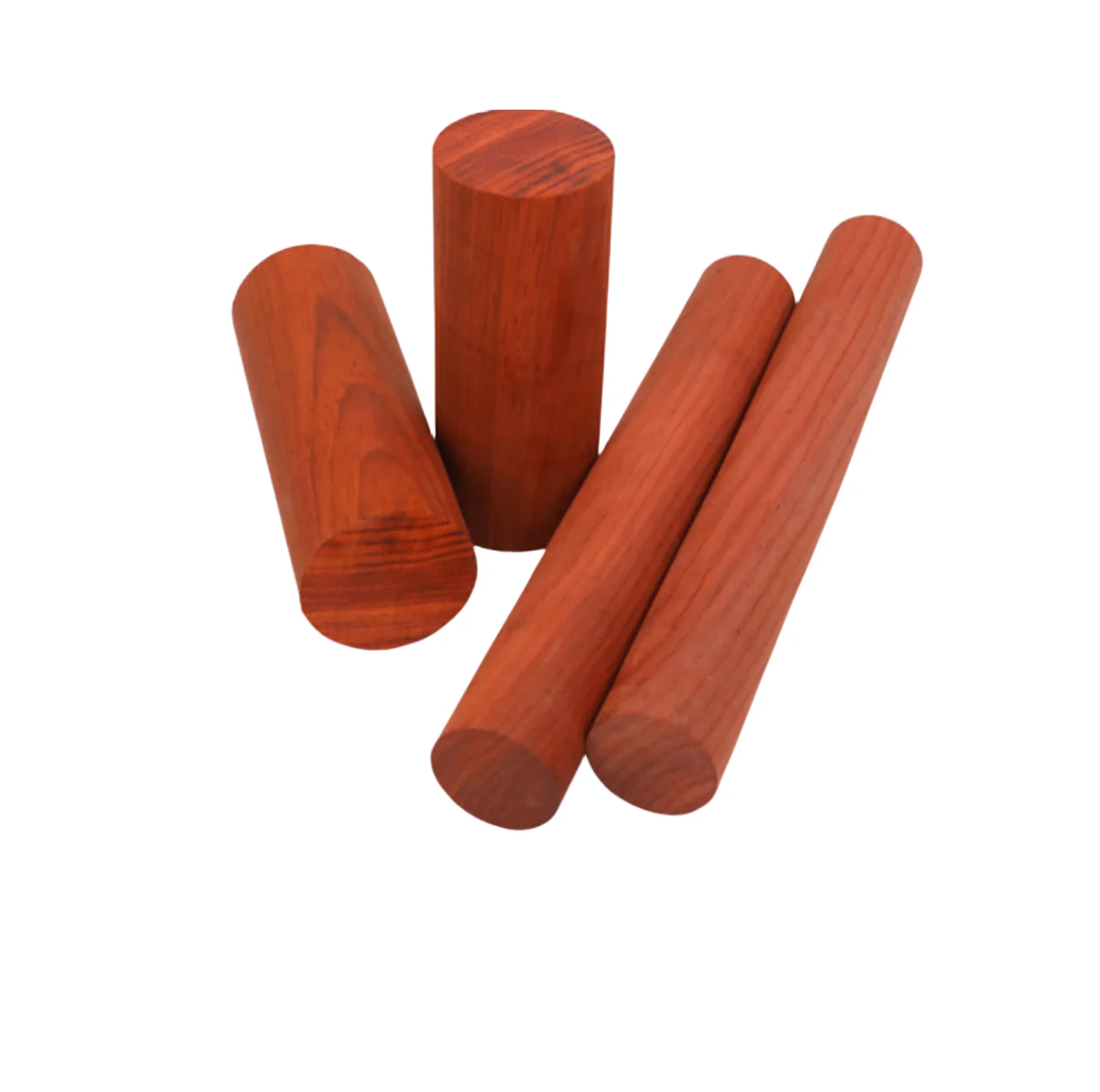 2pcs Diameter:2cm Length:30cm/ 40cm/50cm Red Pear Solid Wood Round Staff  Round wood Round DIY wood