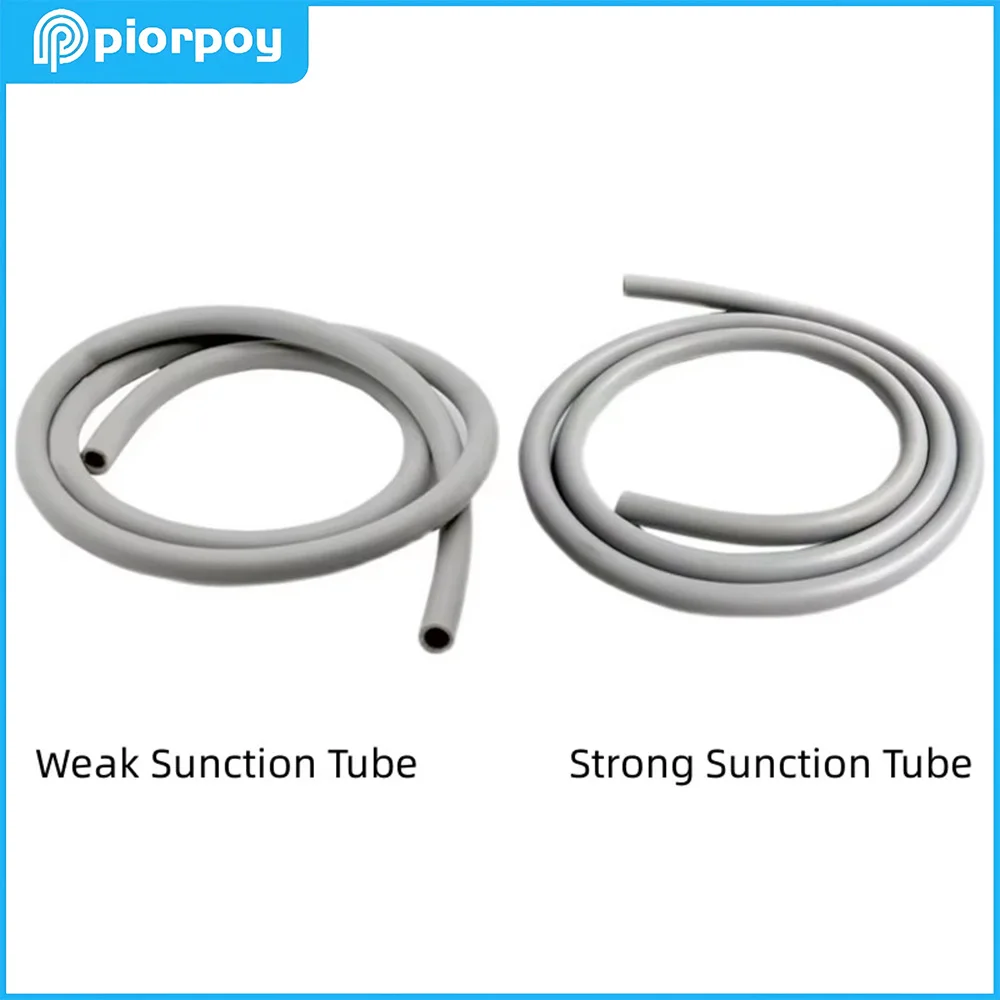 1Pcs Dental Chair Unit Air Turbine Silicone Suction Tube Strong Weak Saliva Ejector Suction Tubing Adaptor Dentistry Accessories
