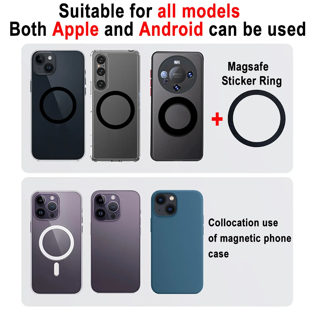 Grippopso для мобильного телефона Magsafe Tok, держатель для телефона с ремешком на палец, расширяющаяся подставка для iPhone 15, 14 Pro Max, кронштейн