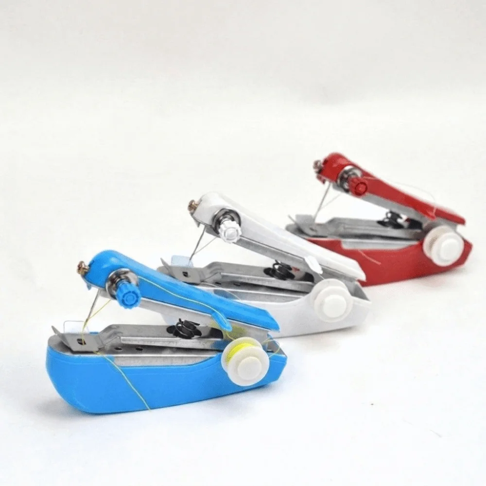 DIY Tool Lightweight Sewing Machine Handy Small Sewing Tools portable Cordless Needlework Tools for Beginner