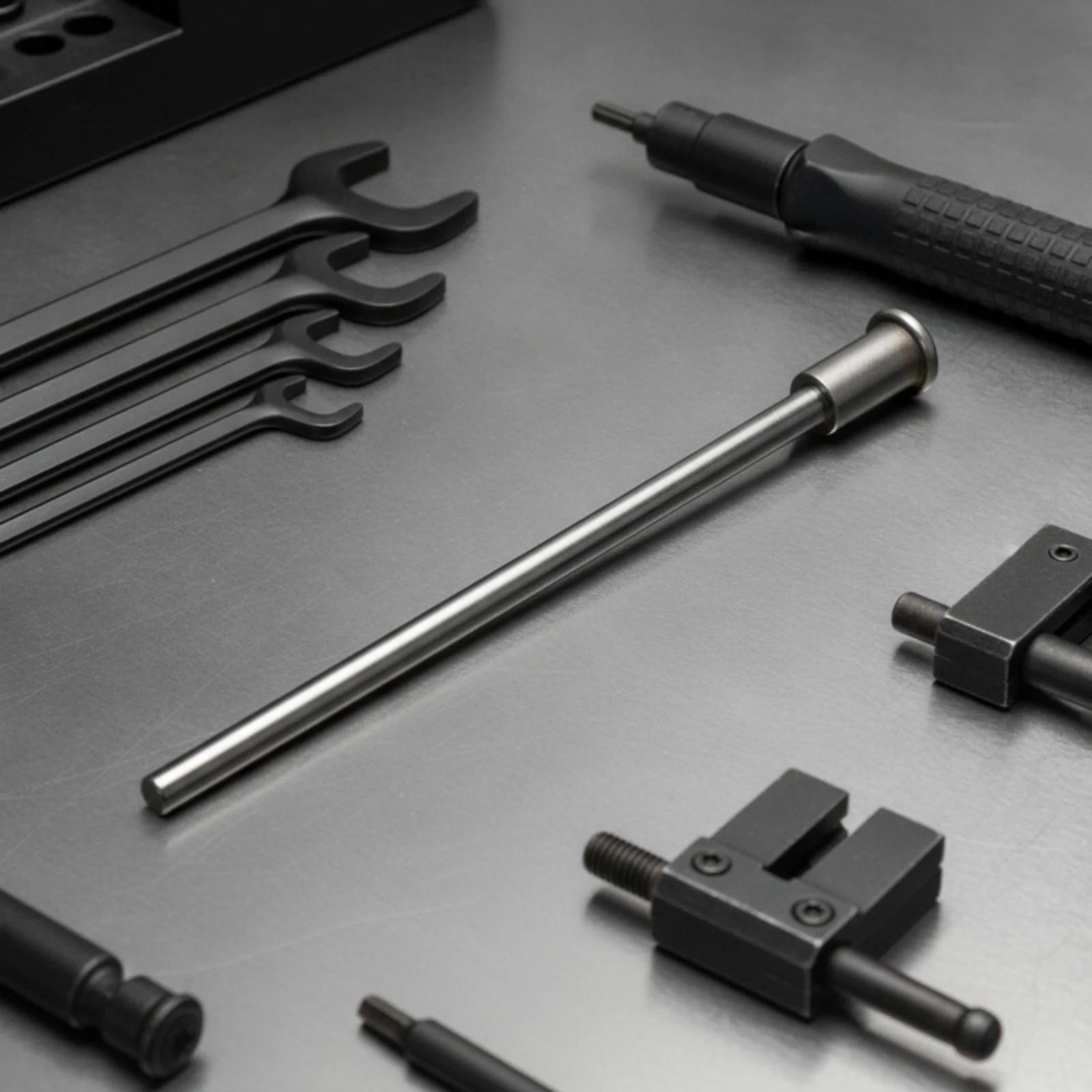Rivet Tool Rod with Cylindrical Head Sturdy Rivet Tool Component Fastener Part Slim Hardware Oxidation Resistant