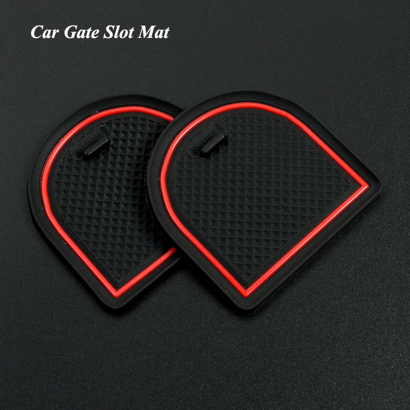 

Anti-Slip Gate Slot Mat Rubber Coaster For Nissan X-Trail T31 2008 - 2013 XTrail Non-Slip Mats Door Groove Pad Car Accessories