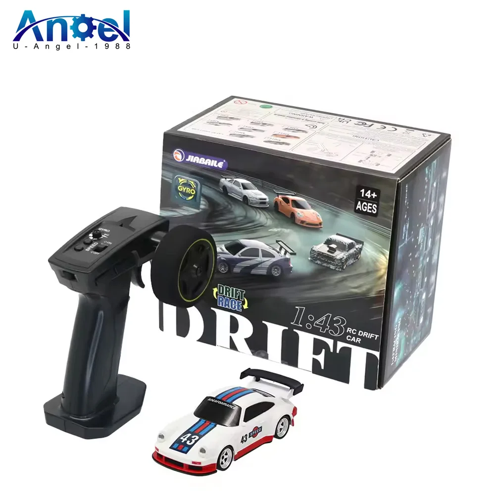 

Rc Toys 1/43 RC Drift Car with Gyro Upgraded Ver 2.4G Remote Control Mini Drift Race Car 4WD Radio Control RC Toys Traffic Cones