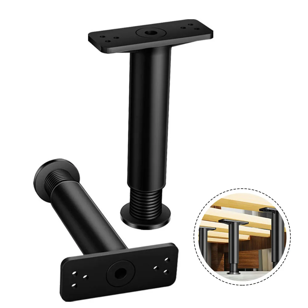 1pcs Bed Beam Support Foot Fixer Telescopic Adjustable Plastic Furniture Leg Sofa Leg Bed Bottom Load Bearing Bracket Tools