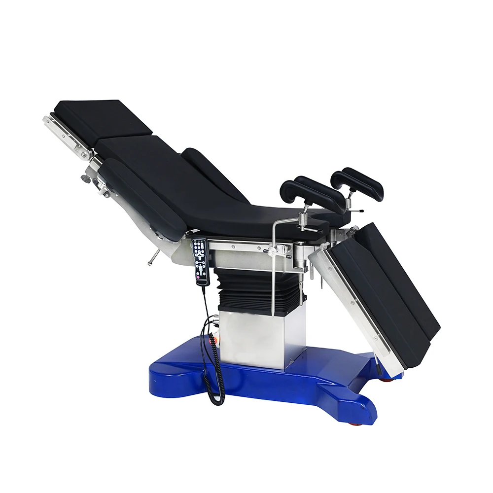 ENT/Orthopedic Surgery Electric Operation Table Multi-purpose Operating Bed Double Control ABS/T Based X-ray Examination Bed