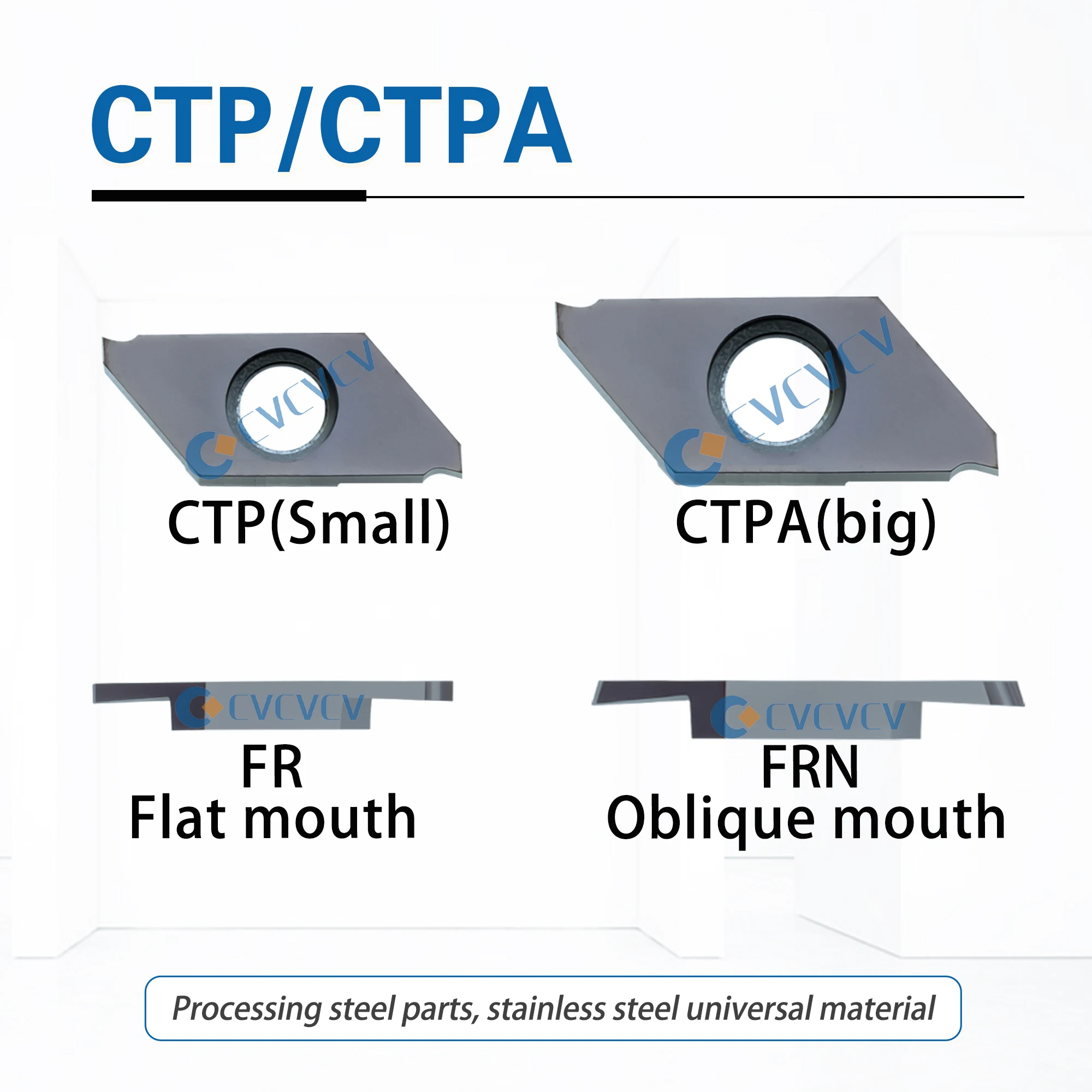 Лезвие с ЧПУ DESKAR Лезвие для движущейся машины в форме сердца CTP/CTPA CTP07FR/10FR/15FR/20FR LDA CTPA10FR/15FR LDA Универсальные материалы для обработки
