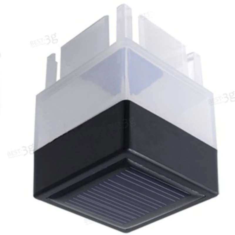 

*IP45 Outdoor Waterproof Solar Pole Lights Solar Fence Lights Square Aluminum Tube 50*50 Fence Lights Wooden Post Light