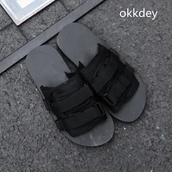 New Men's Slippers Comfortable Beach Lightweight Trendy All-match Shoes Sandals  Summer Casual Non-slip Wear-Resistant Shoes