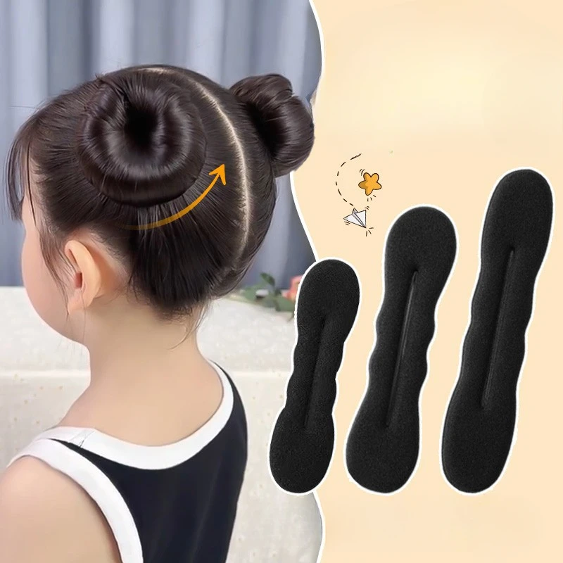 Sponge Hair Magic Bun Maker Loop Curly Hair Maker Hair Scrunchie Headband Twist Donut Bun Curler Hairbands Women Styling Tools