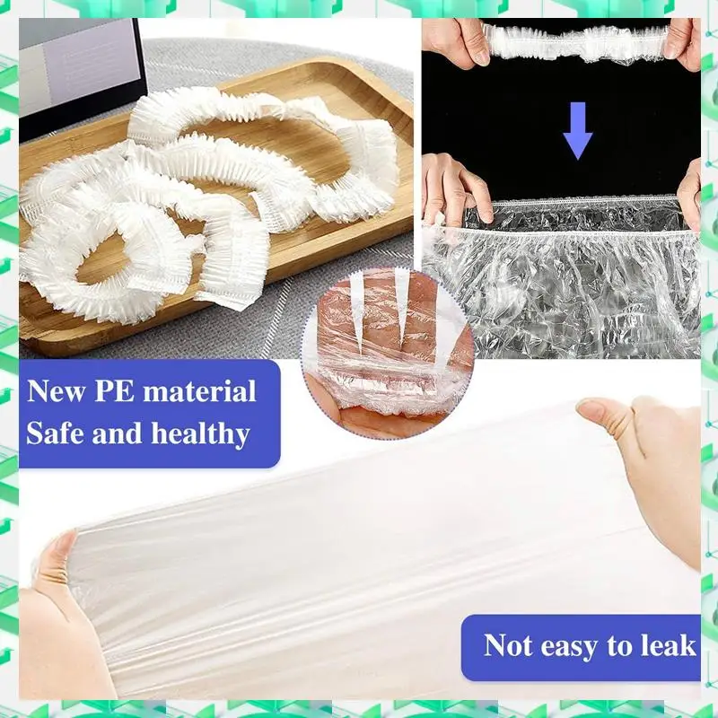 

FIZP 50Piece Clear Plastic Bunny Cage Liner Bag Universal Toilet Film For Bunny Guinea