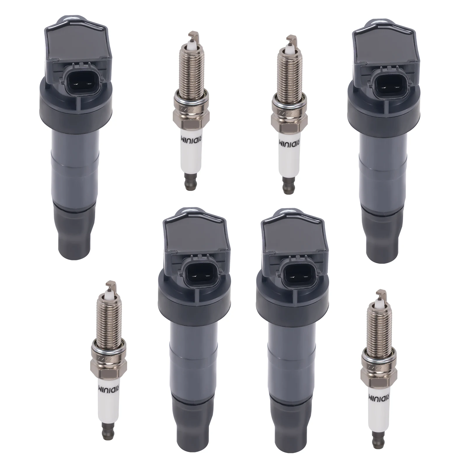 

4x Ignition Coils + 4x Spark Plugs for Kia Sportage 2.4L I4 2011-16 27300-3F100