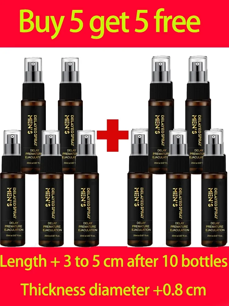 Sex Delay Spray for Men Non-Numbing Male Delay Ejaculation Sex Spray Man Prolong Sprays Penis Premature Ejaculation