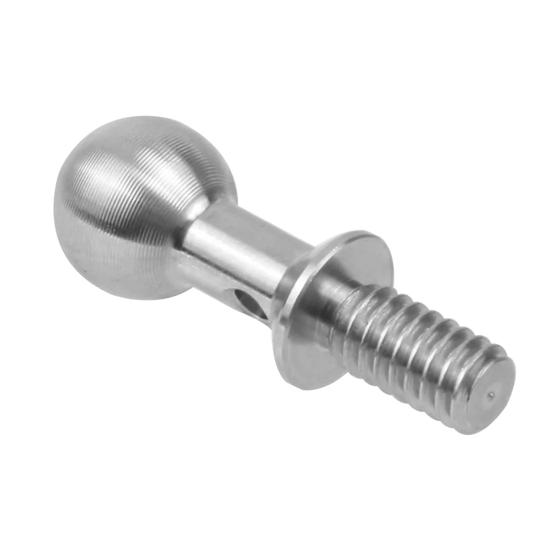 Edelstahl 12mm Doppelkopf Kugel bolzen 1/4 "Gewinde für Monitor klemme Hotshoe Kamera halterung Magic Arm Verlängerung stange – Detail 12