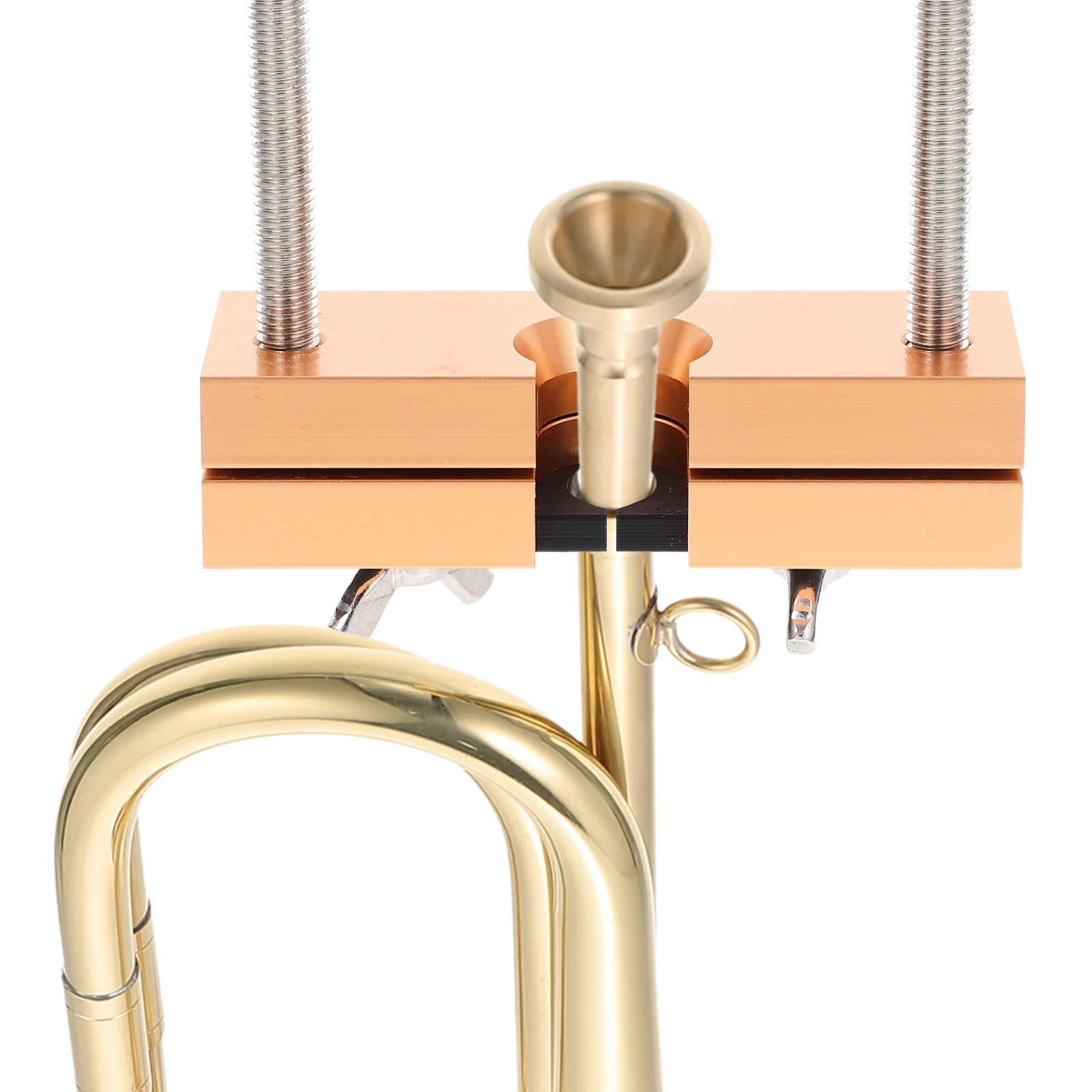 

Mouthpiece Puller Tool for Trombone Trumpet Alto Horn Golden Long Tenor Extractor Detachable Musical Instrument Cleaner Small