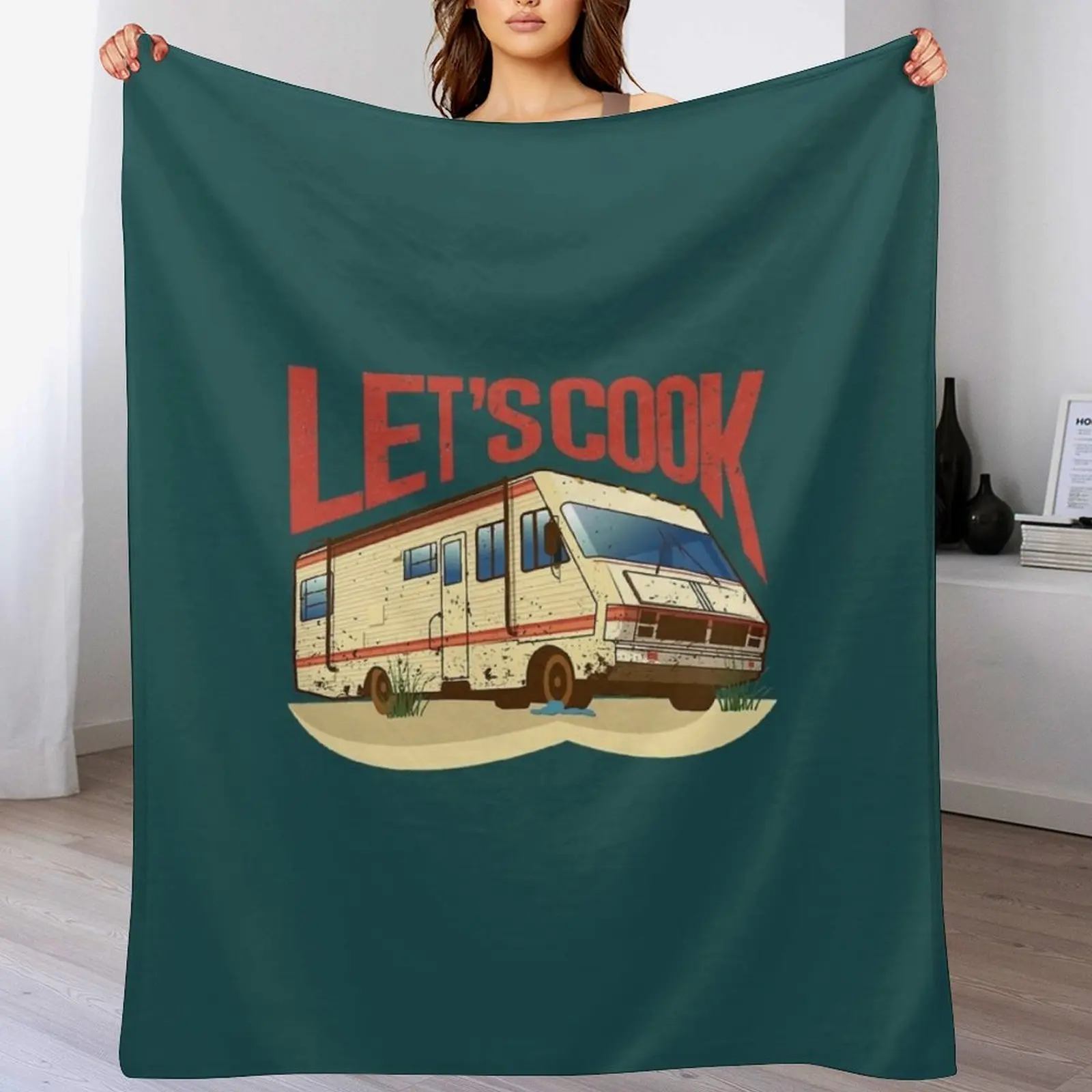 

Breaking Bad RV Throw Blanket Extra Large Throw manga Nap Blankets
