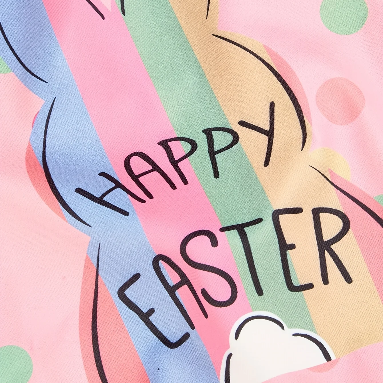 Easter Dog Vest Everyday Dog Hoodie and Holiday Pink Pet T-shirt for Small Dogs and Cats
