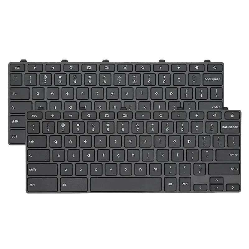 WYORESY New Genuine Laptop Rreplacement Keyboard Compatible for DELL Chromebook 11 3100 5190 2-in-1 00D2DT 0OD2DT 0H06WJ