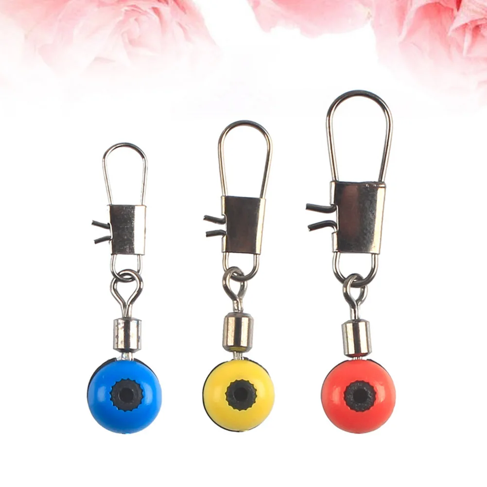 

50pcs Fishing Rod Guides Stainless Steel Corrosion Resistant Deep Water Wide Angle Replaceable Buoy Swivel Anti