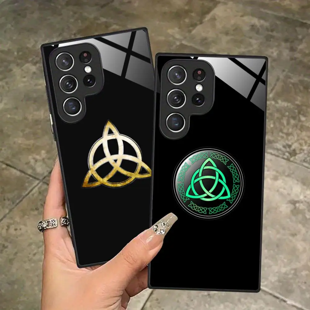 Holy Trinity Phone Case for Samsung Galaxy S26 S25 S24 S23 S22 S21 S20 Note20 Plus FE Ultra Glass Protective Cover