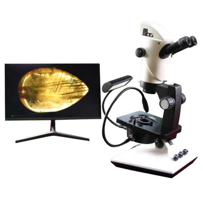 Fable Rotary Arm Type Gem Photographic Stereo 9.8-88X BINOCULAR Gem Microscope FGM-R6S-M6S9I