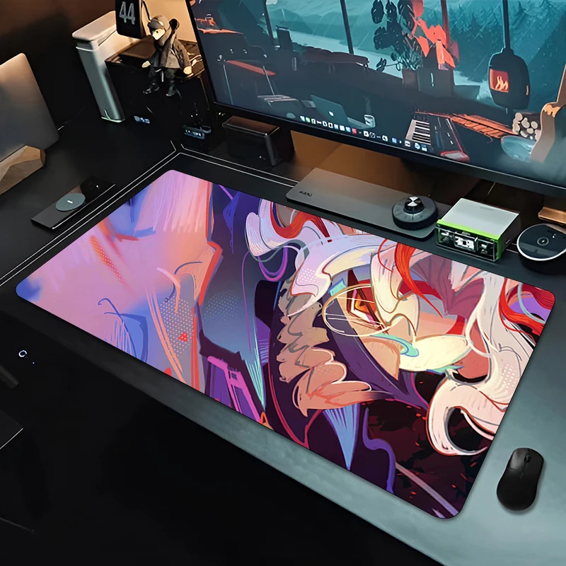 Immagine 5: DAN DA DAN Tappetino per mouse Gioco per computer Tappetino per mouse Accessori da gioco Tappetino per tastiera con stampa antiscivolo di grandi dimensioni Tappetino per PC Mausepad