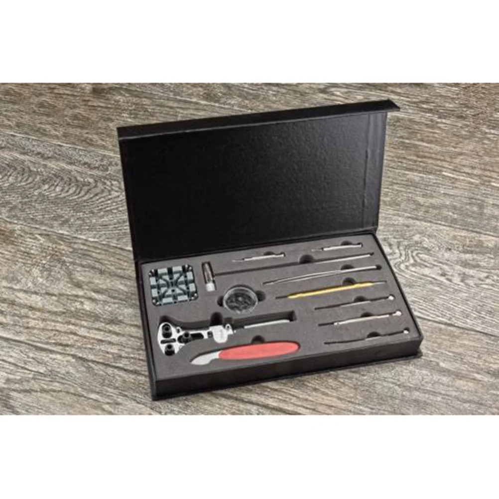 

29Pcs Watch Repair Tool Kit Professional Jewelry Repair Set Opener Tools Spring Bar Gaskets Batteries Adjustment