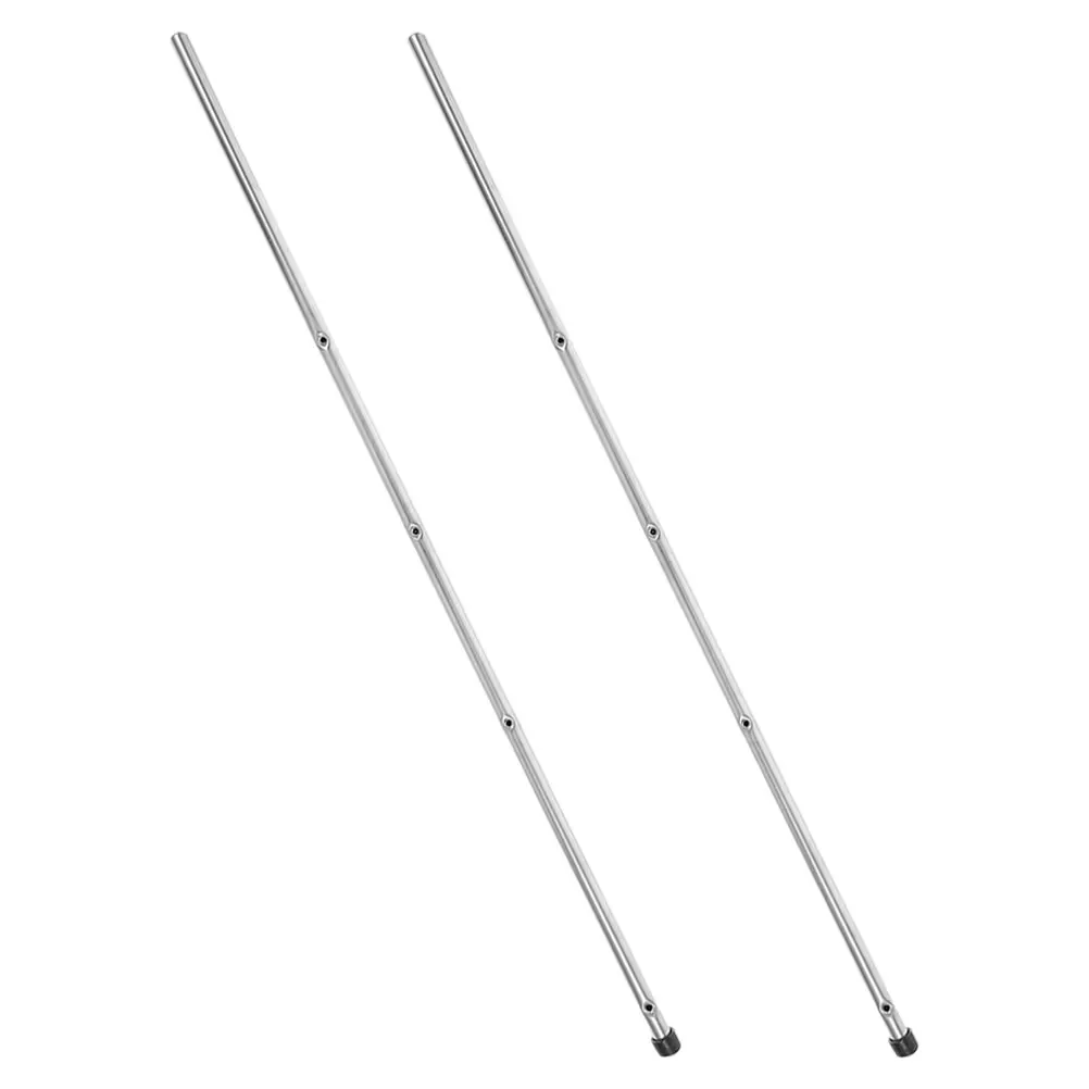 

2 Pcs Iron Replacement Foosball Rod Foosball Table Parts Football Accessories Table Soccer Supply Gaming Parts