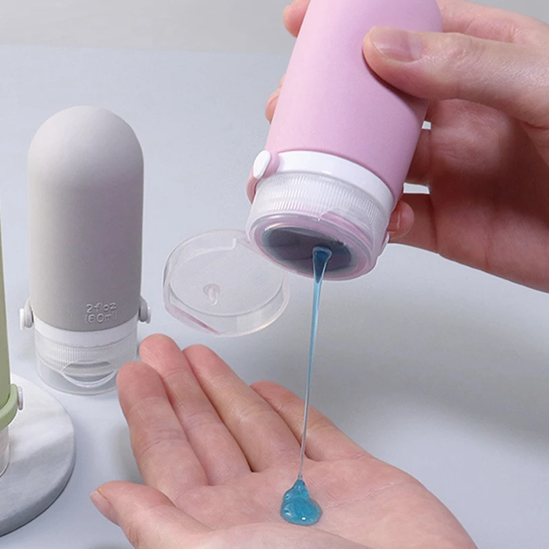 Récipient de liquide de voyage portable en silicone HI, emballage de tous les jours africain, récipient de shampoing de gratitude, crème de voyage