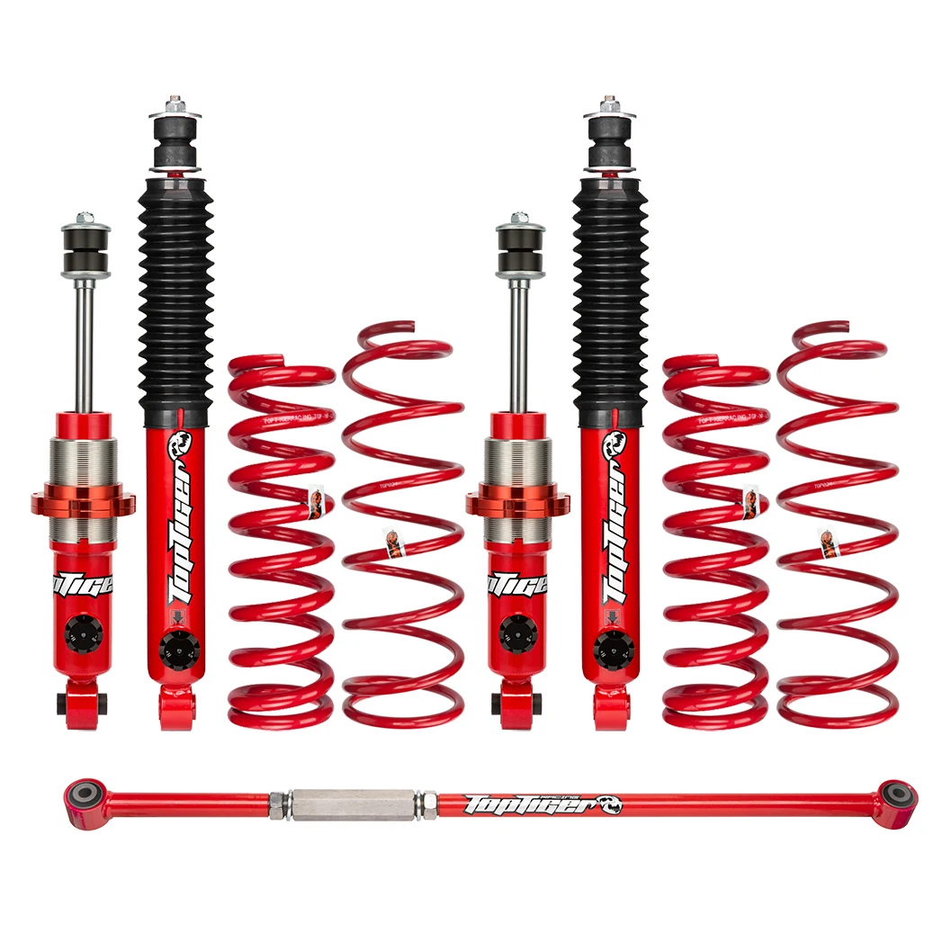 Shock Absorbers  Twin Tube 4x4 Gas Adjustable For Prado 90 95 3400 Suspension Kit Off Road 2 ~3 Inch Lift