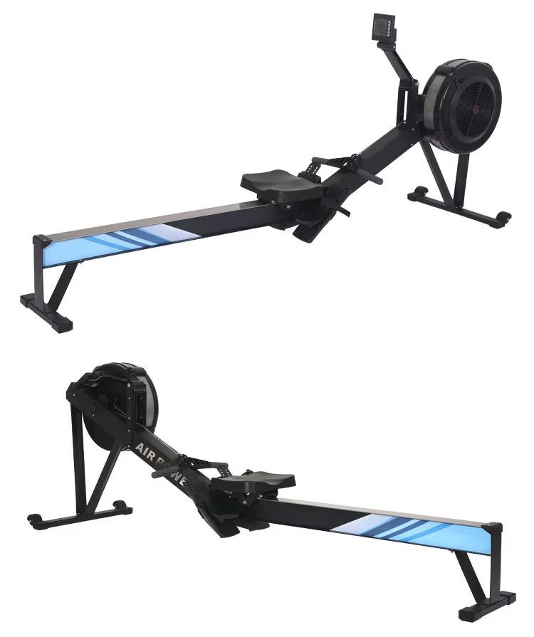 2021 Wholesale High Quality Wind Resistance Air Rowing Home Commercial Use Cardio Indoor Fitness Equipment Air Rower Machine