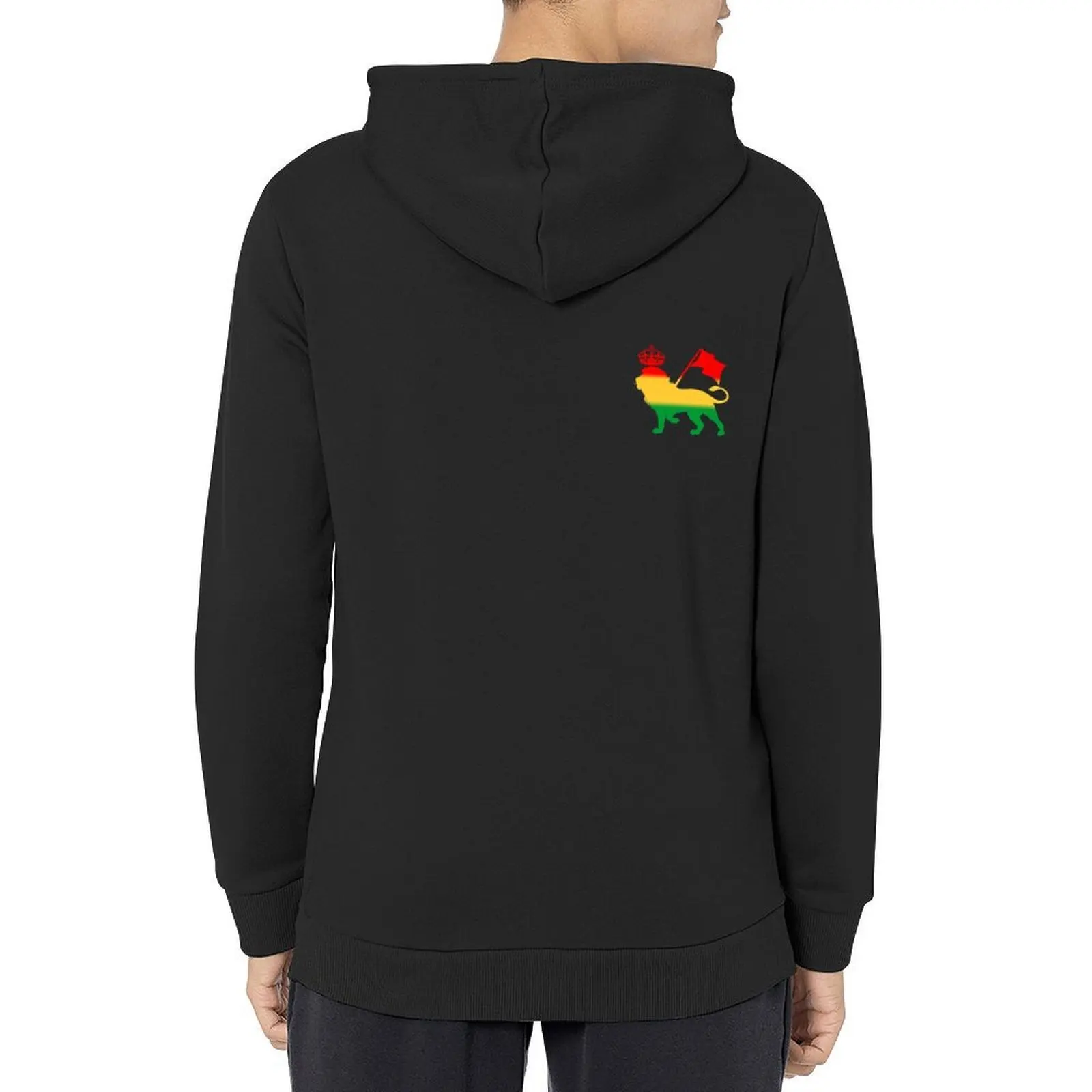 

Lion of Judah - For rasta reggae fans Hoodie hooded shirt men clothing korean clothes japanese hoodie