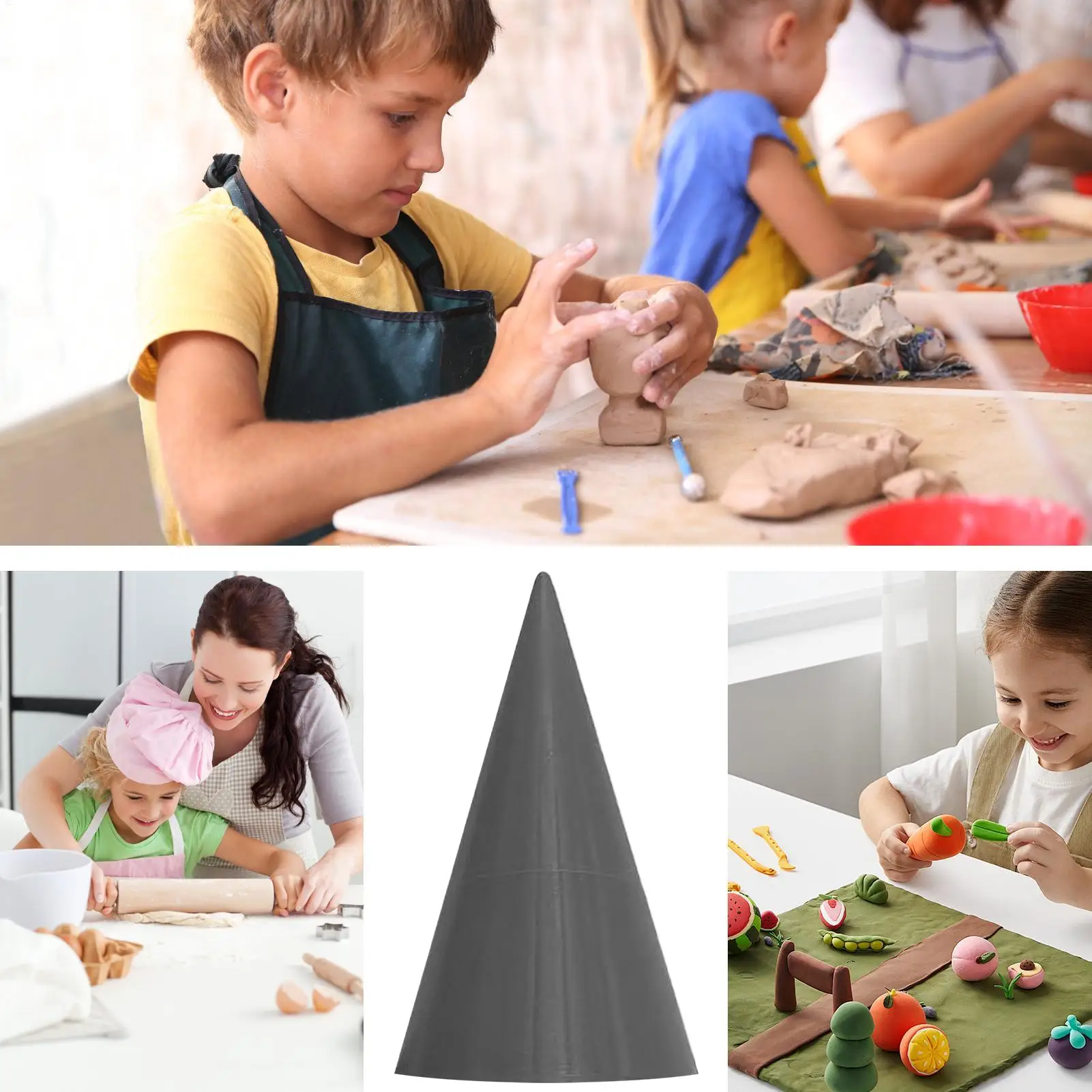 

Pottery Molds For Handbuilding Non-stick Easy Release Craft Tools Christmas Clay Molds Ceramics Tools For Christmas Tree Gnome