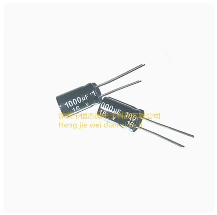 20pcs Direct insertion electrolytic capacitor 16v 1000uf volume 8 * 16MM 10 * 17MM