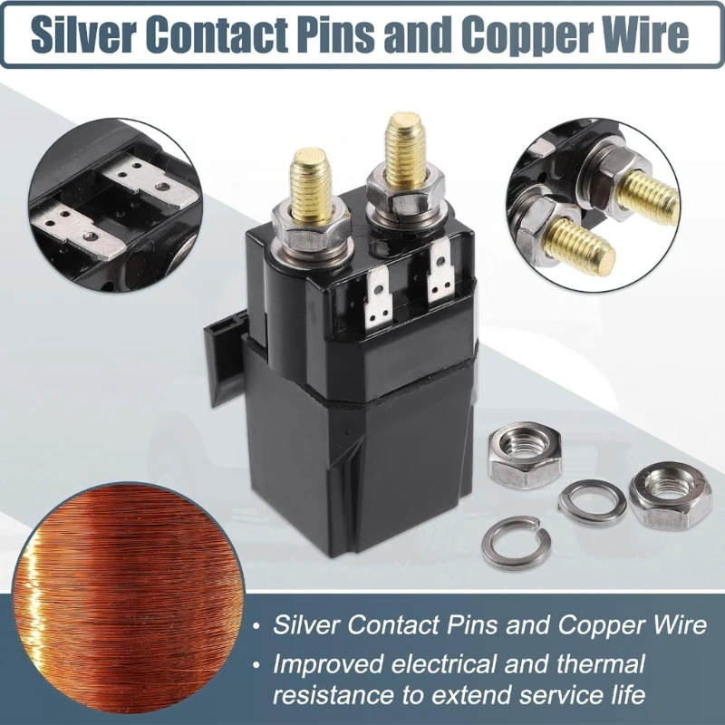 Golf Cart Contactor and Resistor Component Set for 48V Systems 1014947 102865901