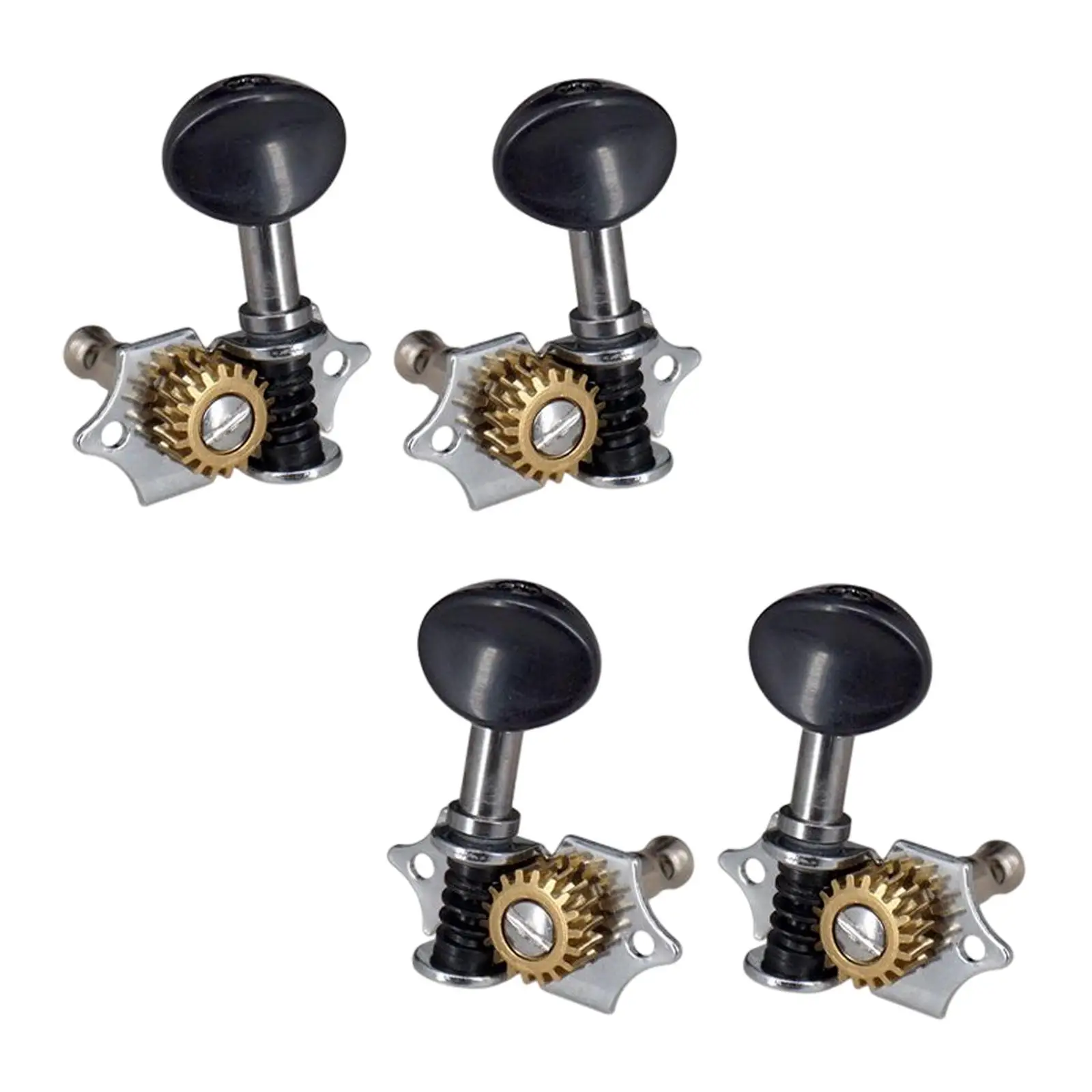 4x 1:18 Ukulele Tuning Pegs Instrument Supplies Replaces 2R2L machine Heads