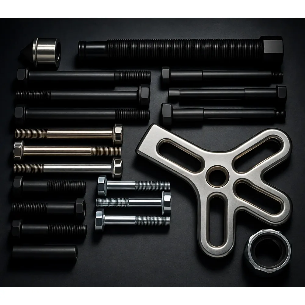 

Набор для снятия гармонического балансирного вала для двигателей GM 3300 3800 V6 с болтами метрического и дюймового стандарта