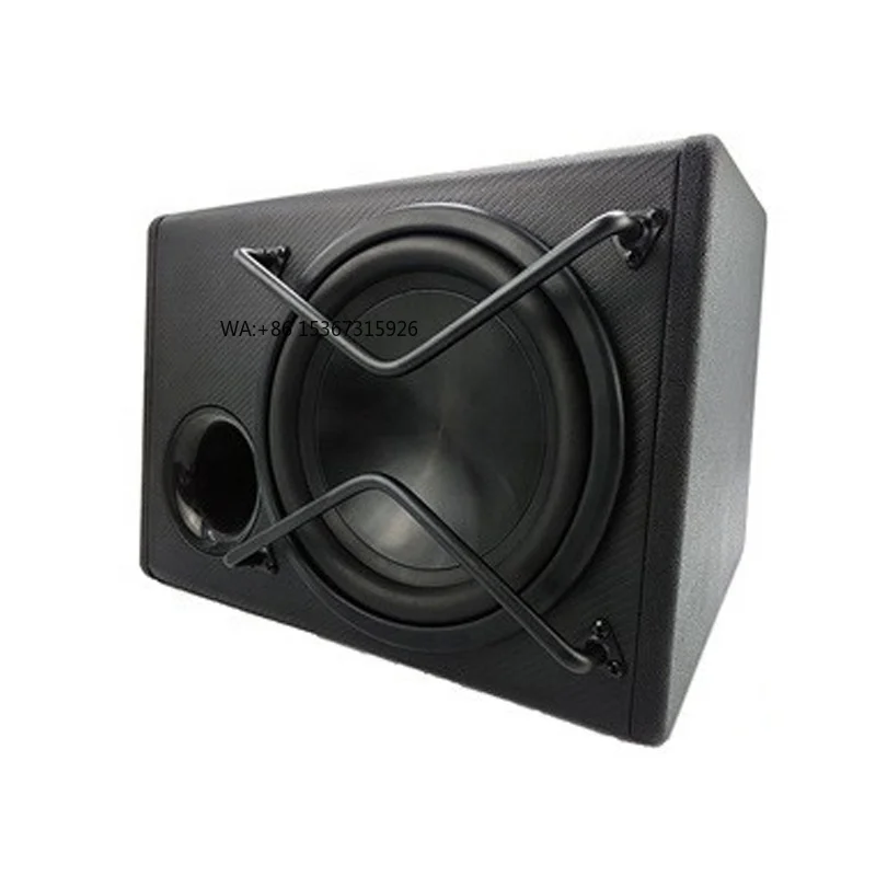 

12 Inch 4ohm 1500W Active Car Subwoofer Black & White Bass Audio Woofer DV12V 92DB 55HZ-200HZ Music Car Audio Subwoofer