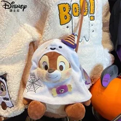 Halloween Ghost Disney Cartoon Plush Crossbody Bag Chip And Dale New Fashion Women Skull Shoulder Bag Trend  Handbag Cute Casual