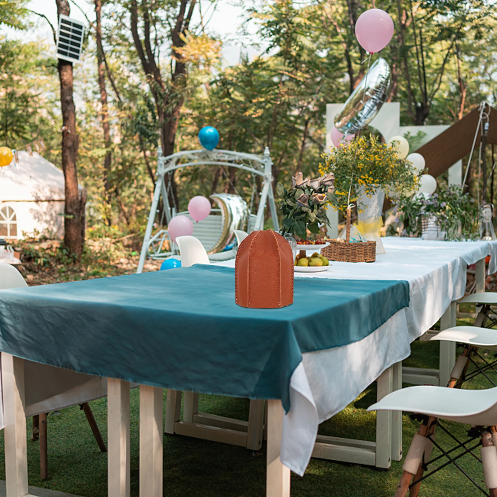 

Gas Cylinder Protective Cover Flat Brown Propane Tank Sleeve Outdoor Camping Gas Canister Protector Shockproof Explosion-Proof