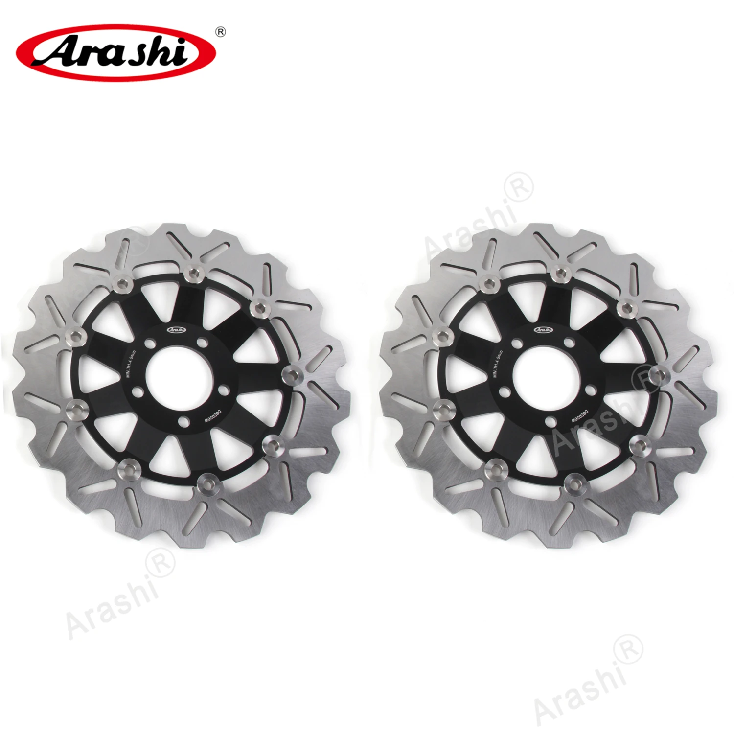 ARASHI ZXR 600 1990 CNC Front Brake Rotors Brake Disc Motorcycle For KAWASAKI ZXR400 1989 1990 / ZEPHYR 550 ZX6R NINJA ZZR600