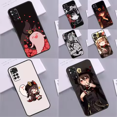 Genshin Impact Hu Tao Case For Xiaomi Redmi Note 14 9 10 11 12 13 Pro 9S 10S 11S 12S Redmi 13C 10C 12C 14C Coque
