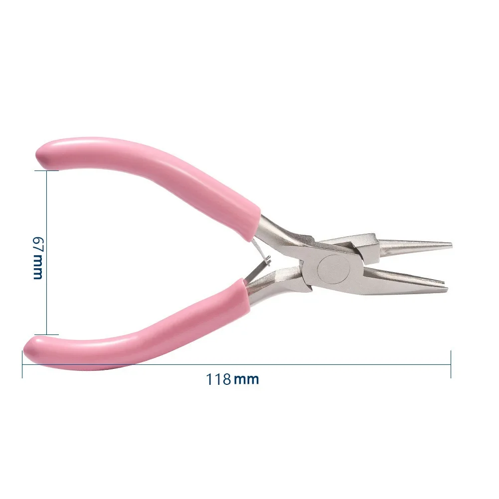 5-inch Professional Round Concave Pliers Used for Jewelry Making Mini Precision Wire Loop Tools Ideal DIY Manual Tools