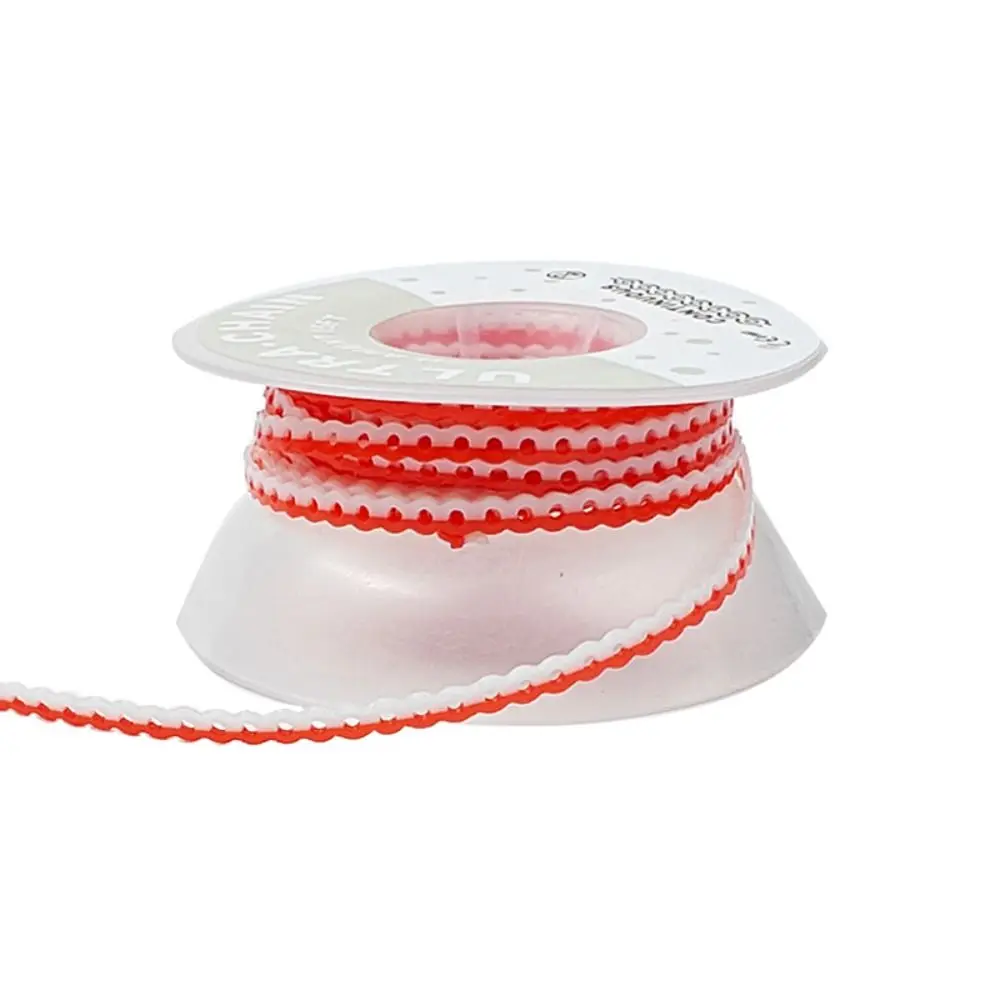 1Roll 15 Feet Orthodontic Elastic Power Chain 4.5m Dentist Material Dental Ultra Power Chains Colorful Closed Rubber Bands