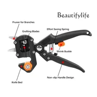 A Pruning Cutting Grafting Shears Scissors Multi-function Household Orchard and Garden Pruner Tools