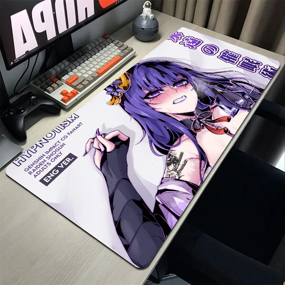 1pc Anime Girl Hentai Eternity Hypnotism Mouse Mat Desk Mat With Pad Gaming Accessories Prime Gaming XXL